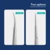 Stainless Steel Eyebrow Makeup Scissor Trimmer Special Bending Scissors Make Up Beauty Tool Straight Curved Cuticle Remove 6