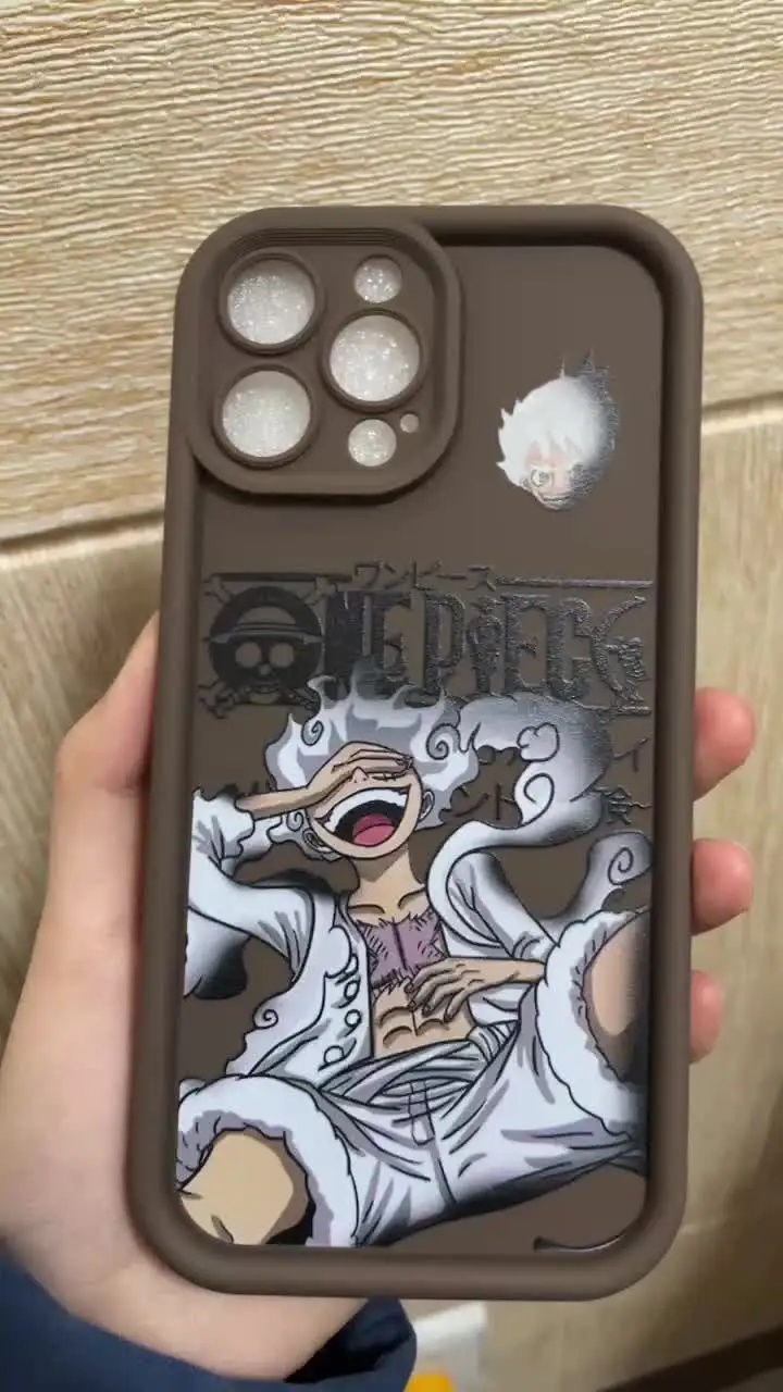 One Piece Anime Luffy Gear 5th Phone Case For iPhone 15 14 13 12