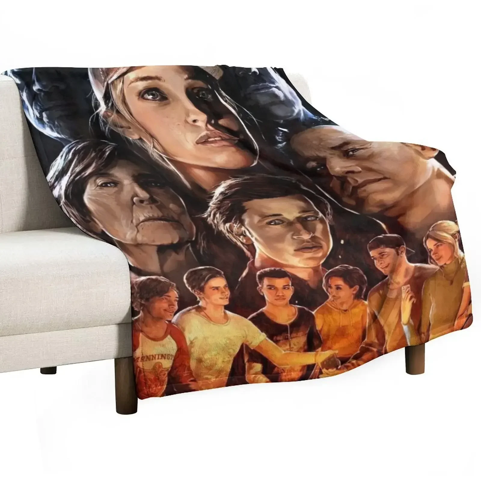 

Hacketts Quarry Summer Camp Throw Blanket Hairy Bed linens Blankets