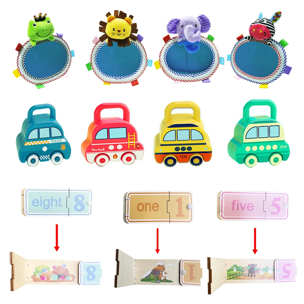 

Montessori Baby Busy Board DIY Accessories Kid Early Learning Activity Board Sensory Assembling Wooden Teaching Aid Baby Toys