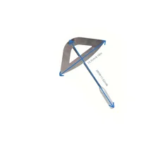 Garden Hoe Tools, All-Steel Hardened Hollow Hoe, Sharp Garden Weeding Tools, Hand Hoe Gardening Edger Weeder Tool 2