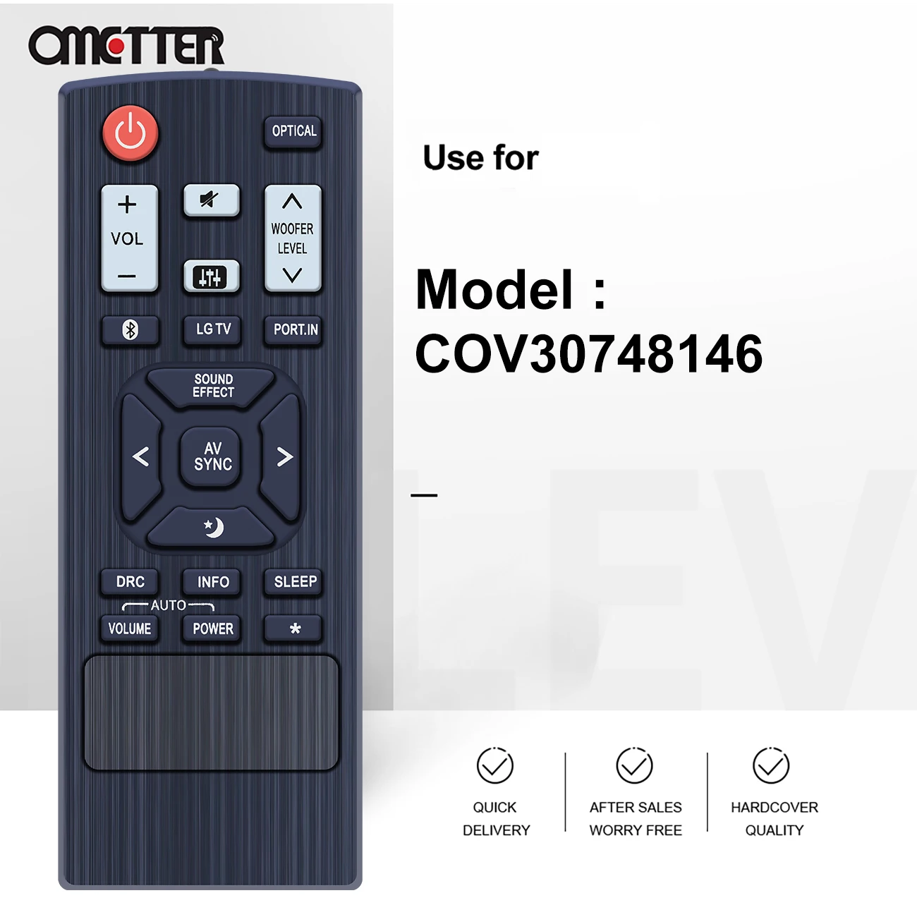 Lg Sk5 Remote Control COV30748146 Fit For Sound Bar Speaker