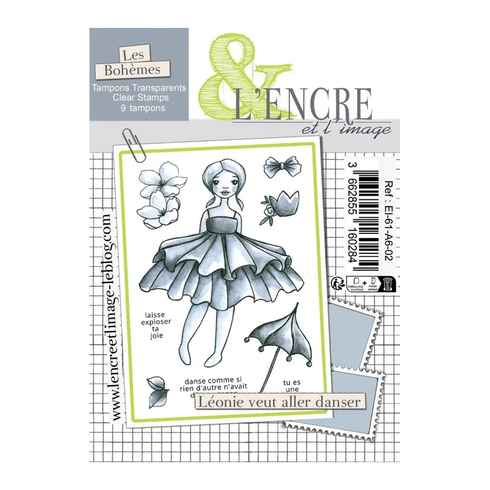 2026년 도착 새로운 매직 서커스 스탬프 DIY Leonie vouez aller Danser 스탬프 다이어리 스크랩북킹 공예품 조각 제작 인사말 카드 만들기