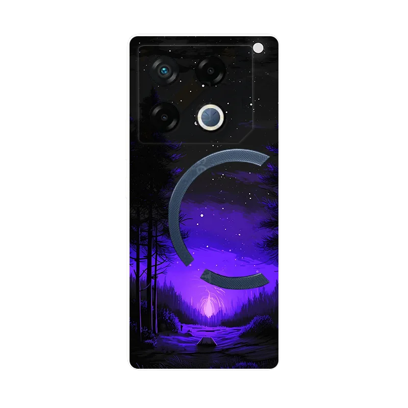 Funny Cute Silicone Soft Back Case with Shockproof Bumper - Infinix GT 20 Pro
