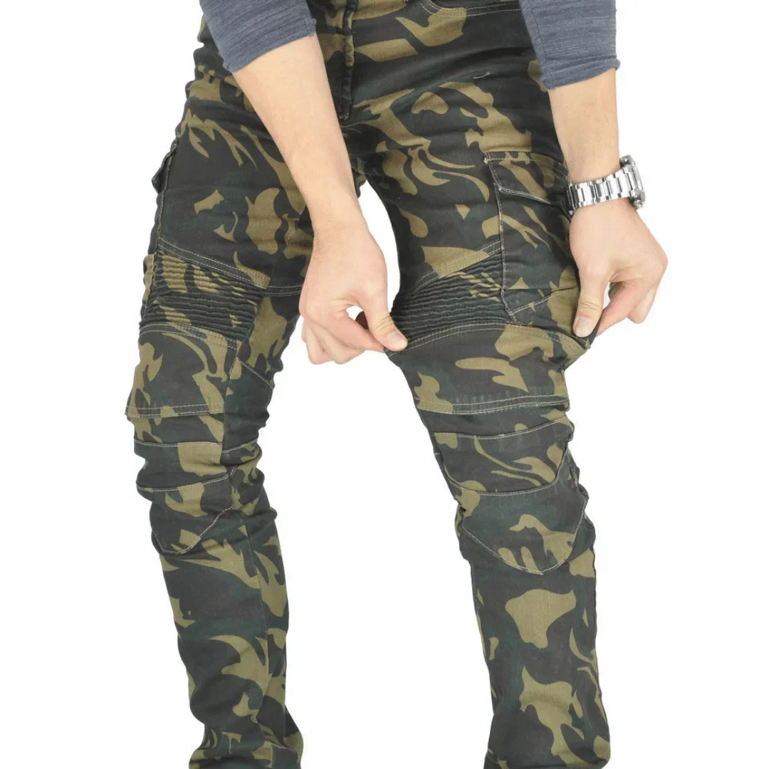 Pure Grit Riding Jeans Motocross Mesh Jeans Motocross Mountain Bike Riding Jeans Racing Pants with Protected Hips and Kneepads 5
