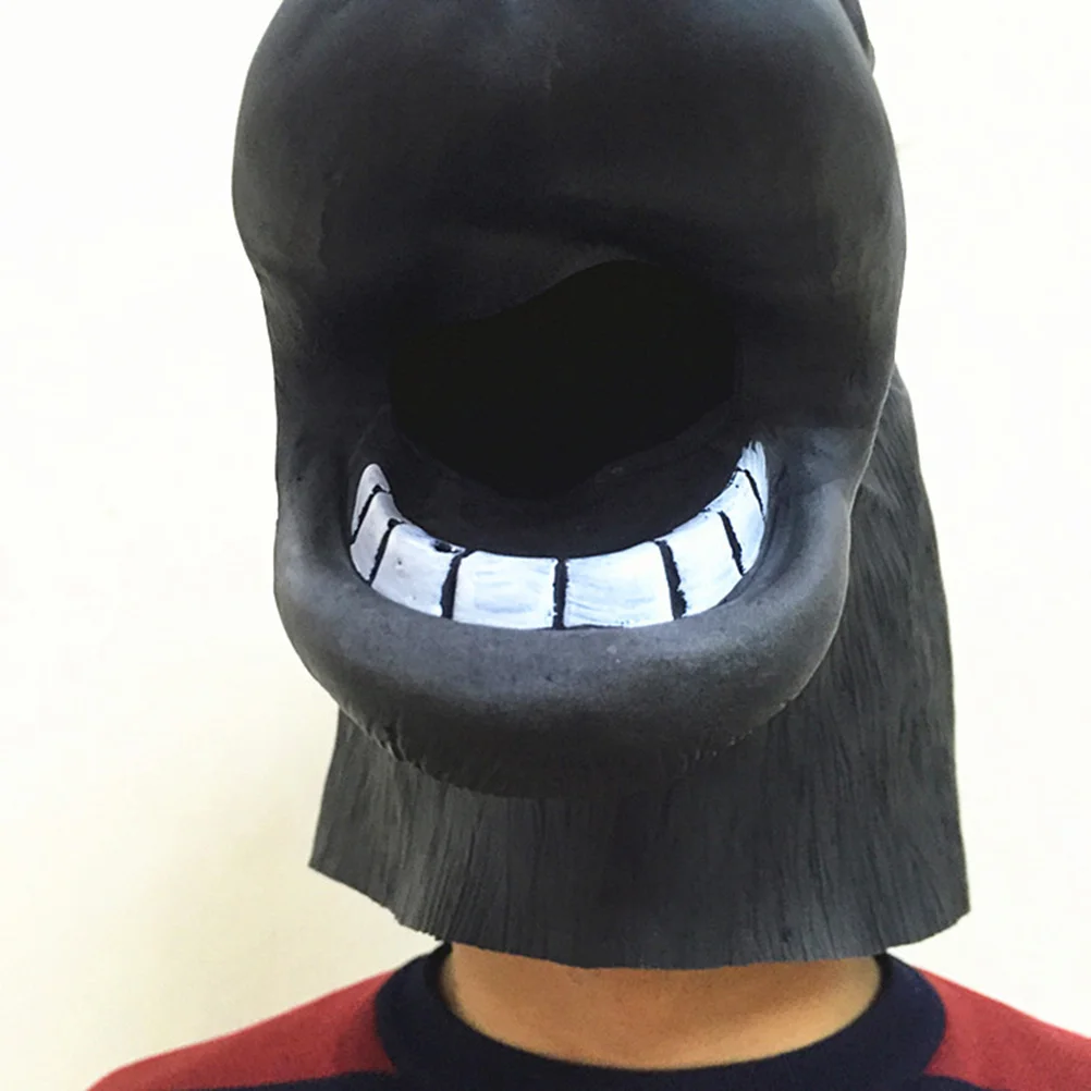 Horse Head Mask Haunted House Props The Festival Cosplay Hallowmas Cover Animal