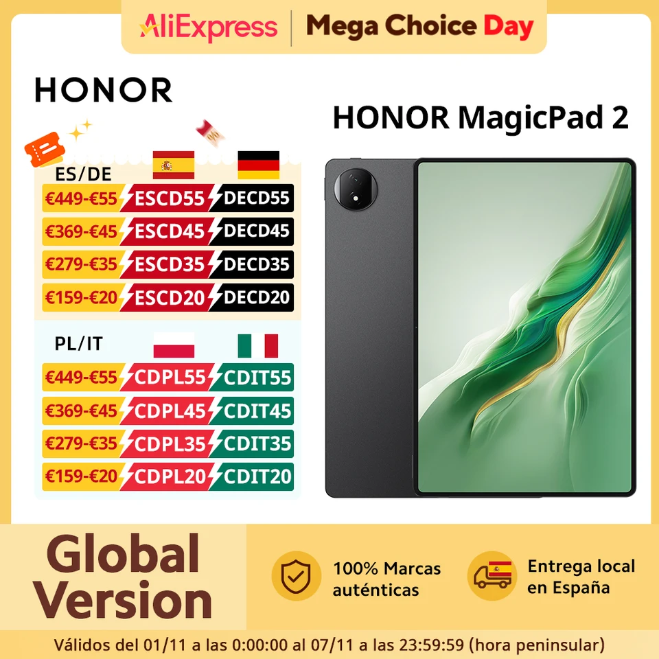 Global Version HONOR MagicPad 2 Tablet 12.3