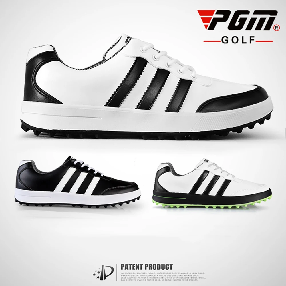 

Pgm Golf Men'S Shoes Waterproof Casual Sports Sneakers Shoelaces Breathable Non-Slip Xz021 Wholesale
