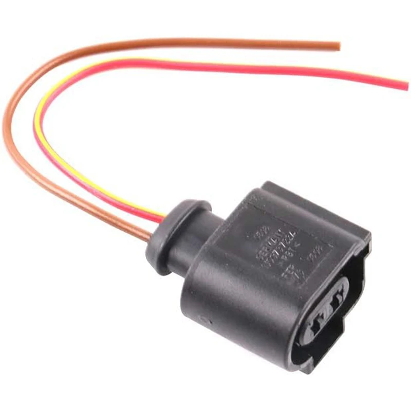 2 Pin Waterproof Connector Wiring Harness Horn Plug Rear Hand Auto Sensor CAR Connector 1J0973722A 1717692
