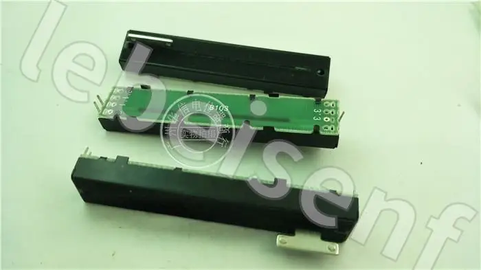 

1pcs For AVOLITES 2008 Console Straight Slide Potentiometer B10Kx2 / fader handle 8T