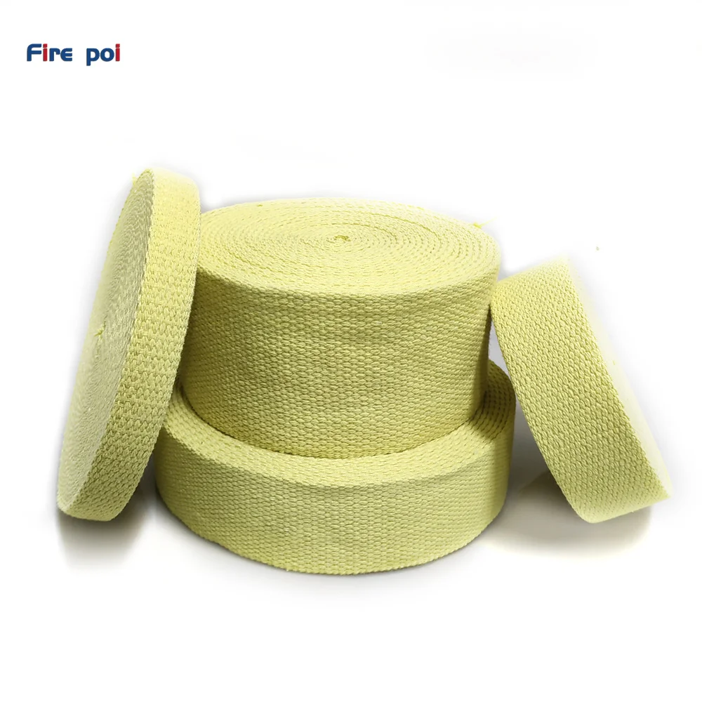 Width 100mm thickness 3mm Kevlar flat 100% Kevlar wicking  PuR Flat Wicking Aramid Kevlar wick 4" 1/8" 4