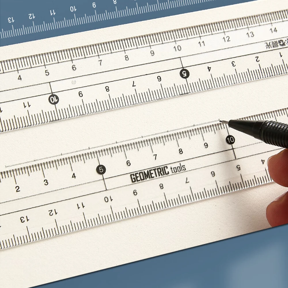 Drafting Set Mathematical Rulers Set Drawing Tool Set M&G Compass Set Ruler Measurement Set Learning Professional Multifunctional Drawing Tool Ruler and 8 pcs ACS90867