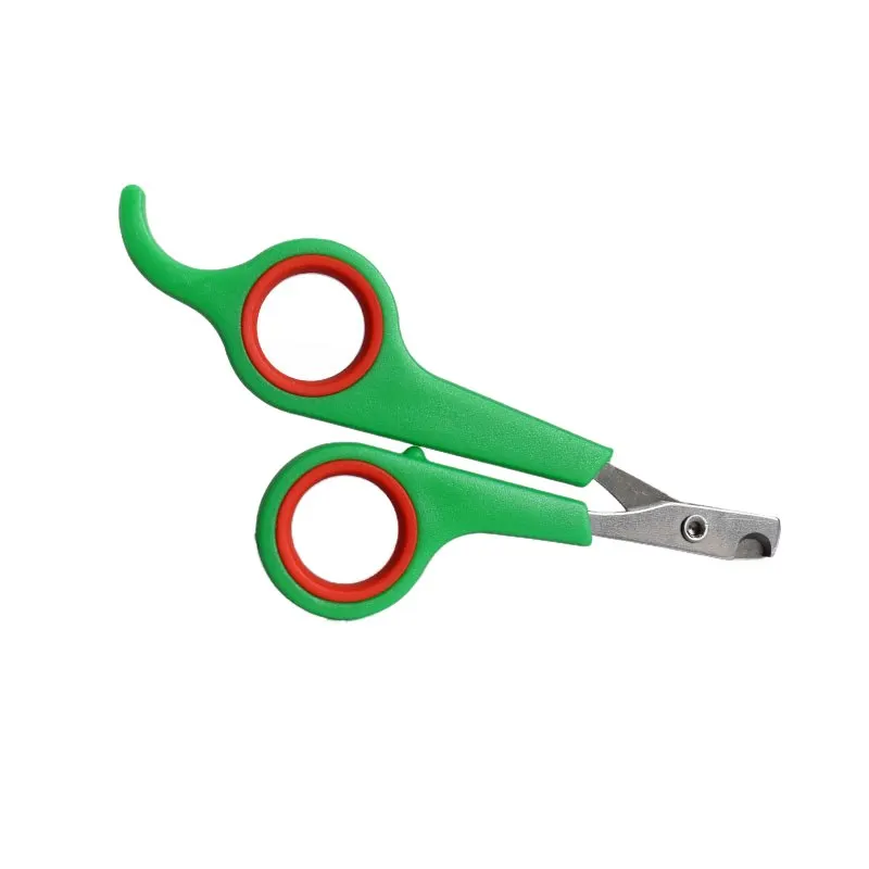 Pet Nail Clipper Pet Nail Scissors Dog Cat Claw Toe Tool Rabbit Toenail Pet Nail Scissor Trimmer Clipper Grooming Paw Cutter Bird Parrot Shear Animal Gerbid 12cm