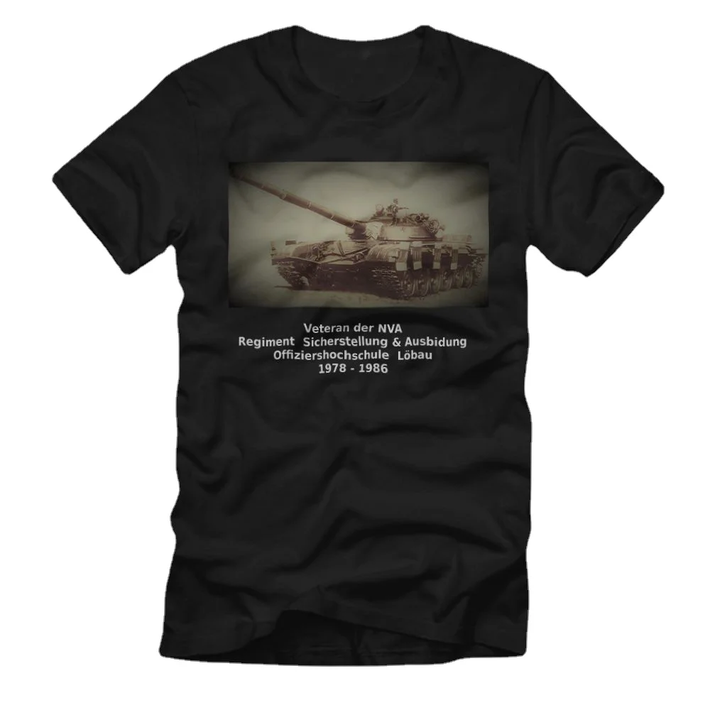 T-Shirt Panzerkompanie Muslimatexibau Nva Ddr T72 Panzer. Maglietta Da Uomo Con Scollo A O Manica Corta In Cotone Estivo Novità S-3Xl