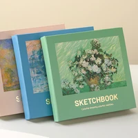 1 шт./96 листов мини-книга для рисования, картина маслом, квадратный портативный пустой альбом для рисования, рисованная книга для рисования эскизов