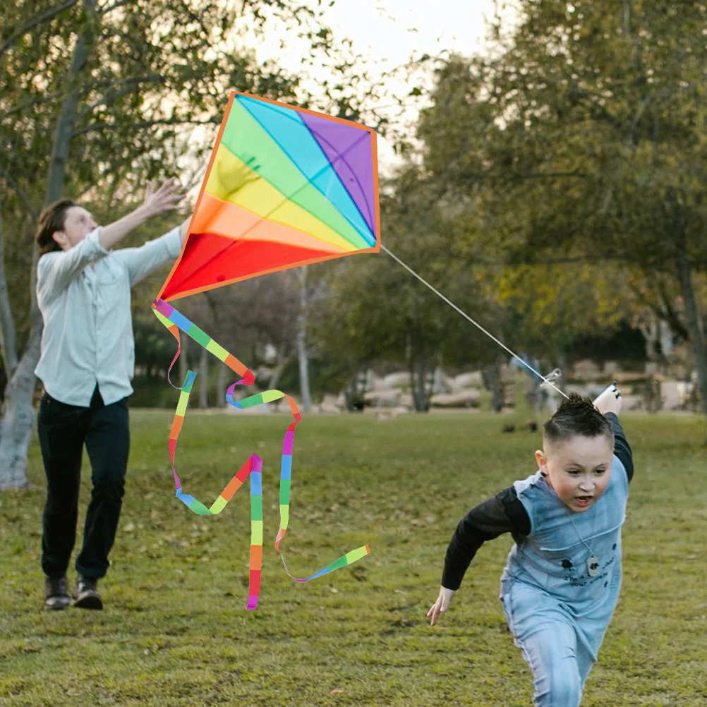 Interesting Blank Kites Painting Kites Funny Kites Kids Accessory Mini Teaching Kite Children'S Blank DIY Kite Handdrawn 4