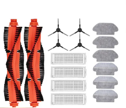 Spazzola Laterale Principale Filtro Hepa Mop Per Xiaomi Mijia Mop Pro Muslimb/Mop 2S /Xmstjqr2S/Viomi V2 Pro/V3 Robot Aspirapolvere Parti