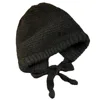 Fashion Y2K Cute Beanie Autumn Winter Women Warm Japanese Knit Hat Pile Caps Men Ear Protection Tie Pullover Hat Gorro Bonnet 5
