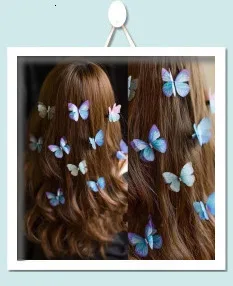 5pcs schöne süße Sakura Baby Haarnadeln Kinder Haars pangen Kinder Kopf bedeckung Prinzessin Haars pange Mädchen Haarschmuck – Detail 11