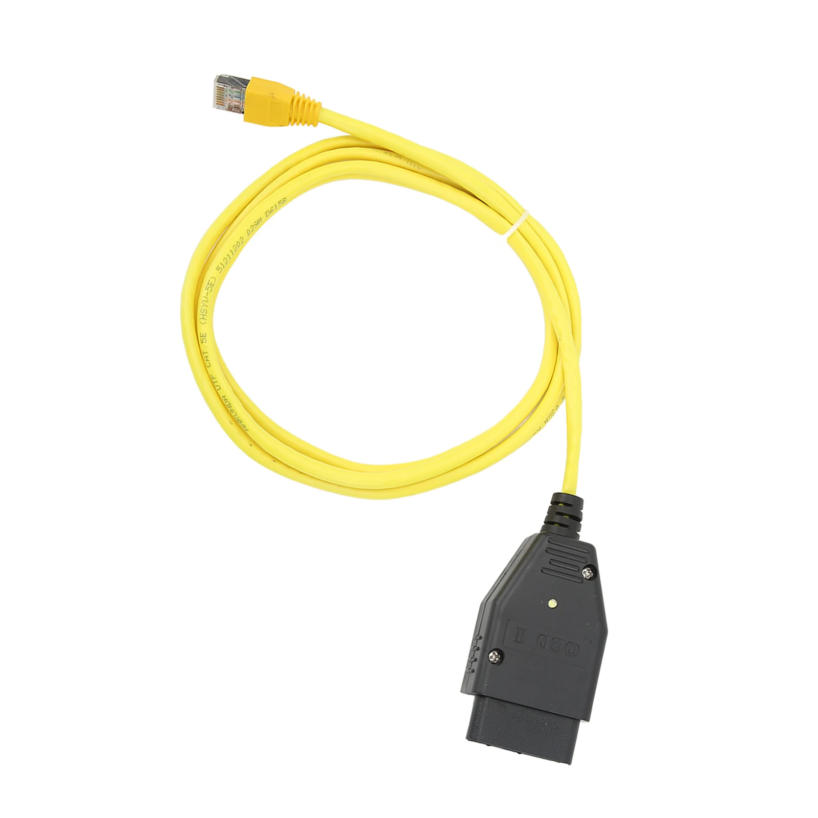 Фото Интерфейсный кабель Ethernet-OBD2 для модулей линии данных ESYS ENET, скрывающий инструмент для диагностики программирования серий 1, 3, 5, 7, F №5