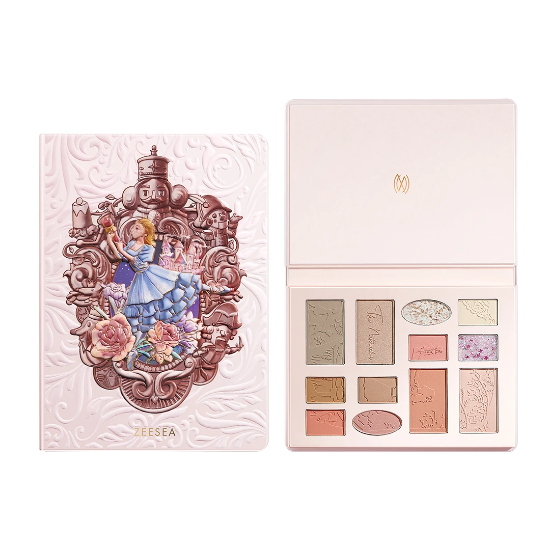 Zeesea Nutcracker Makeup Palette Eyeshadow Blusher Highlighter Contour