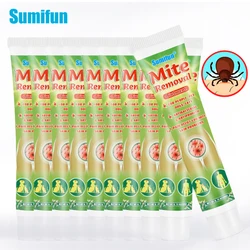 10pcs Remove Mite Ointment Kill Head Lice Cream Psoriasis Eczema Dermatitis Anti Itch Antibacterial Medical Plaster Insecticide