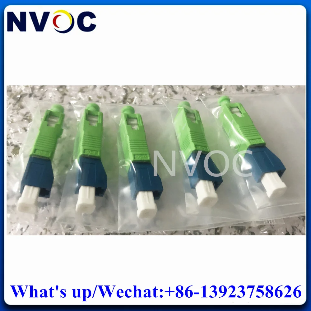 10Pcs Sc Apc Scupc Maschio A Lcapc Femmina Adattatore In Fibra Ottica Ibrida Connettore In Fibra Sc-Lc Connettore Adattatore Ottico Monomodale