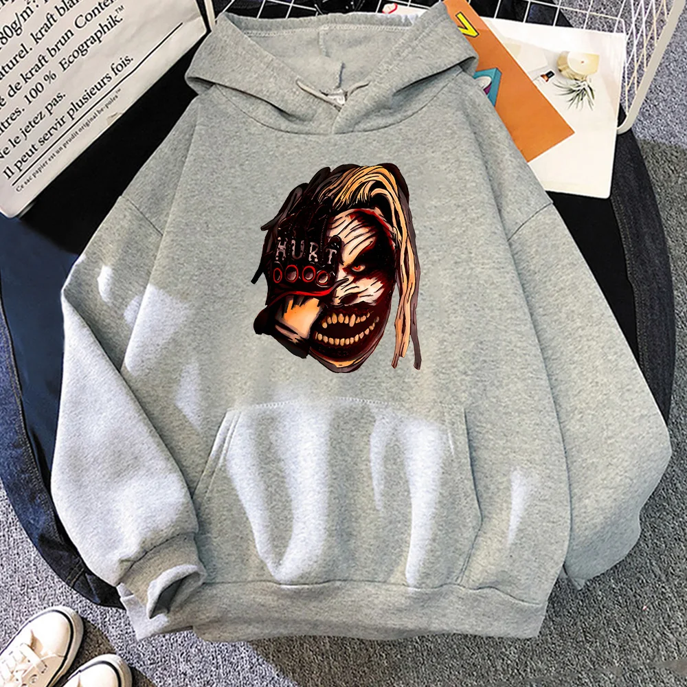 

Professional Wrestler The Fiendd Print Pullovers Prevalent Anime Hoodie Men Handsome Street Clothes Autumn Fleece Sweatshirts