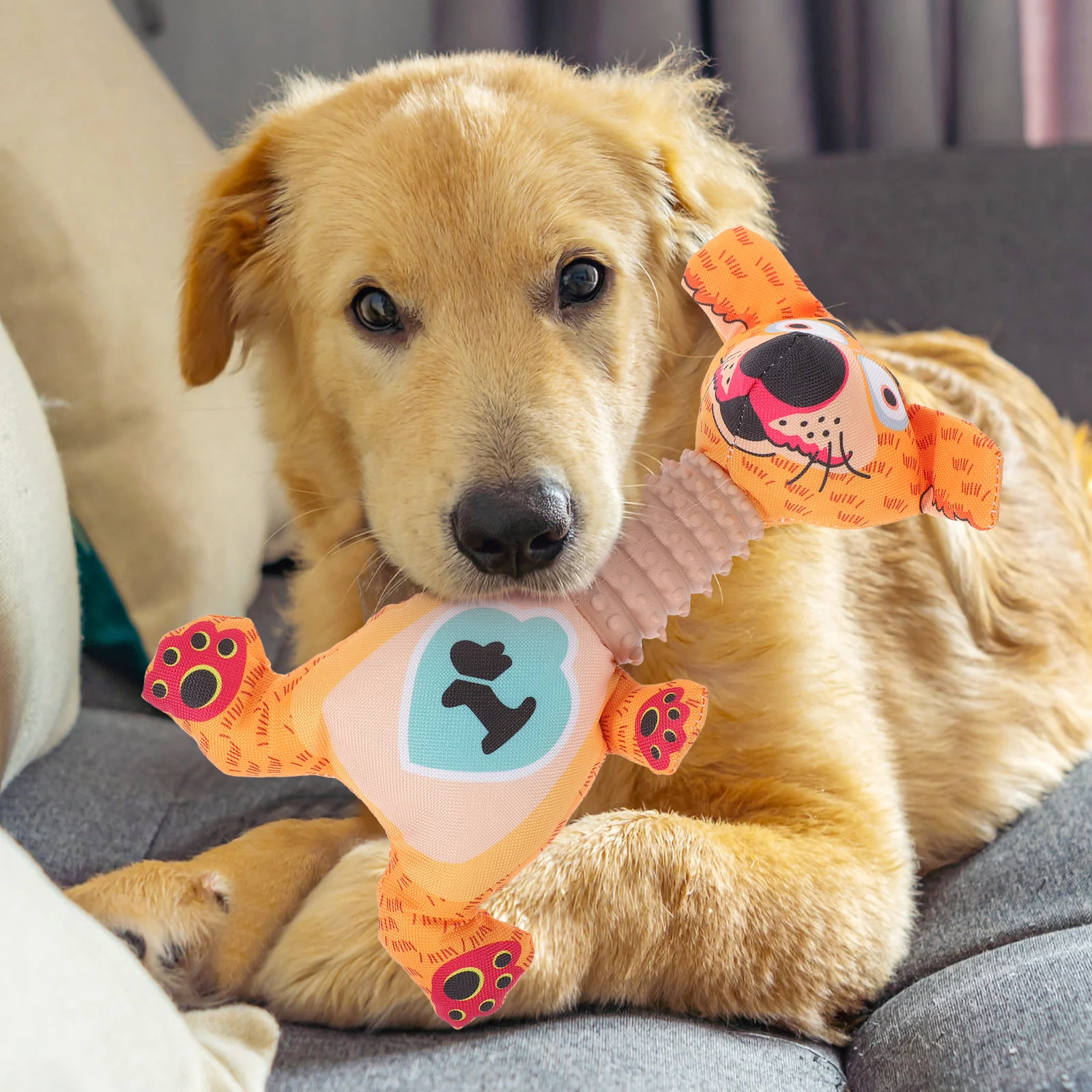 

Dog Talking Toy Toys Small Dogs For Puppies Medium Puppy Cartoon Shaped Plush Pet