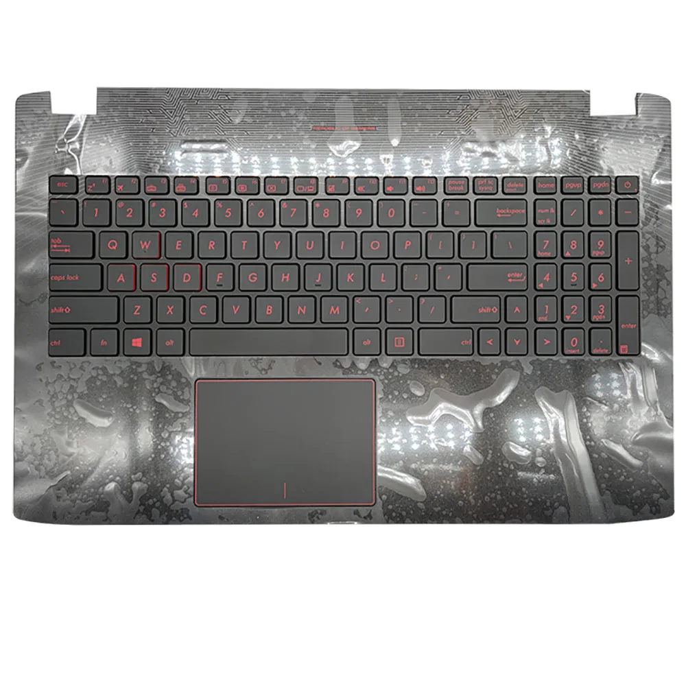 NEW Palmrest w/ Backlit Keyboard touchpad for Asus ROG GL552V GL552VX GL552VL GL552VW ZX50V