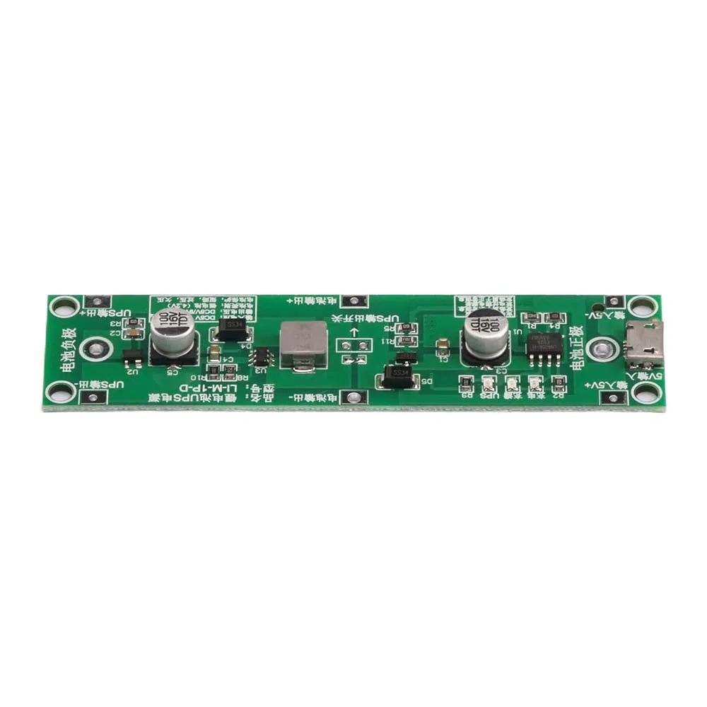 Uninterruptible Power Supply, Portable Ups-5V Micro USB 18650 Lithium Battery Charger UPS Voltage Converter
