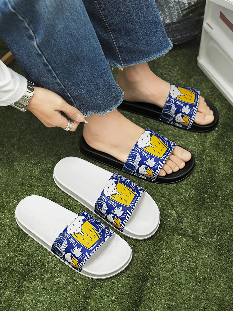 Pantofole da casa per coppia di scarpe da giardino per donna da spiaggia con suola morbida da uomo nuove primaverili_voghion.com