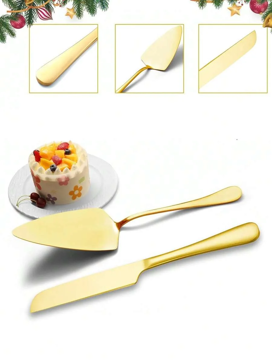 Stainless Steel Cake Spatula Set