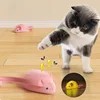 Interactive Cat Toys- Plush Simulation Mice for Indoor Kittens,Self-Playing Chew Toys for Pet Cats,Cute Mouse-Shaped Kitten Toys