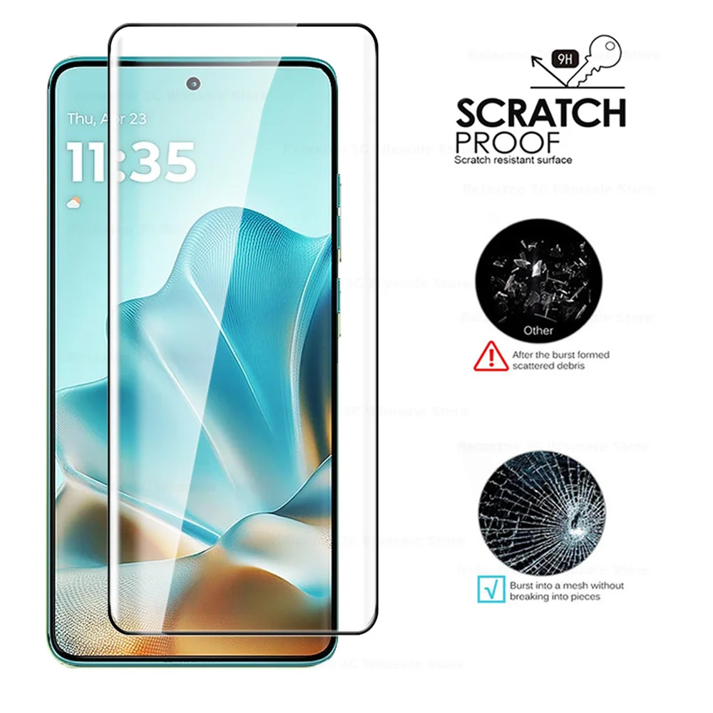 Enhanced Tempered Glass Case with Screen and Camera Lens Protector Film - 8-in-1 Protection Set