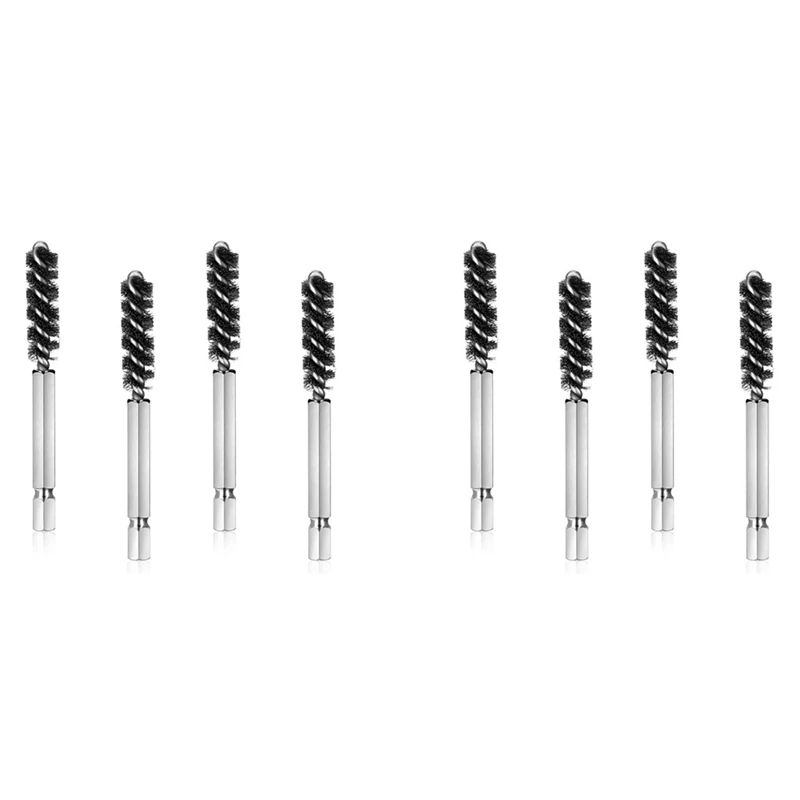 

Hot Golf Clubs Head Hosel Brush Golf Club Brush Wire Brush Cleaning Tool Electric Drill Wire Brush For Iron And Wood,8Pcs