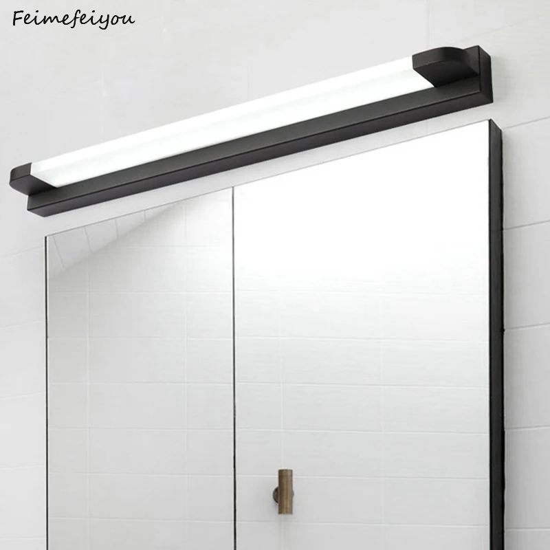 

Современные светодиодные зеркальные настенные светильник для ванной комнаты 7 Вт 12 Вт, внутренние стеновые светильник для гостиной, спальни, декоративные водонепроницаемые настенные светильники