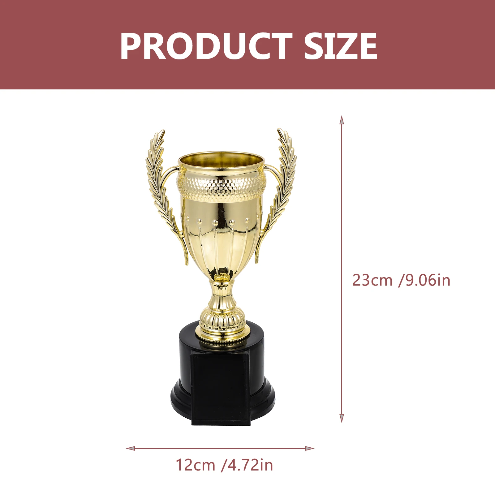 

Kids Plastic Trophy Sports Competitions Award Trophy Children'S Trophy Sports Day Commemorative Trophy for School Kindergarten