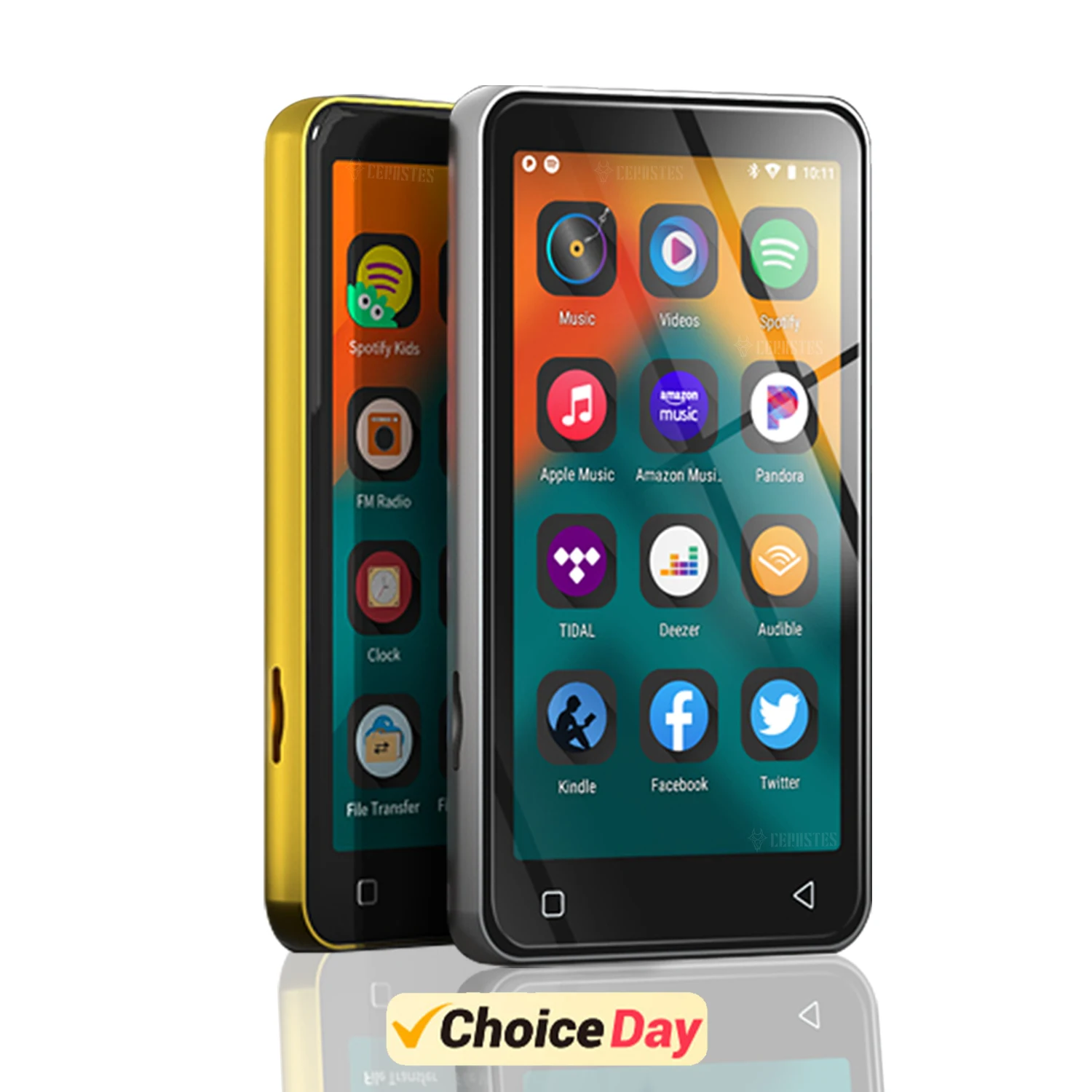 WiFi MP3 Player Bluetooth MP4 Player with Spotify Pandora Android