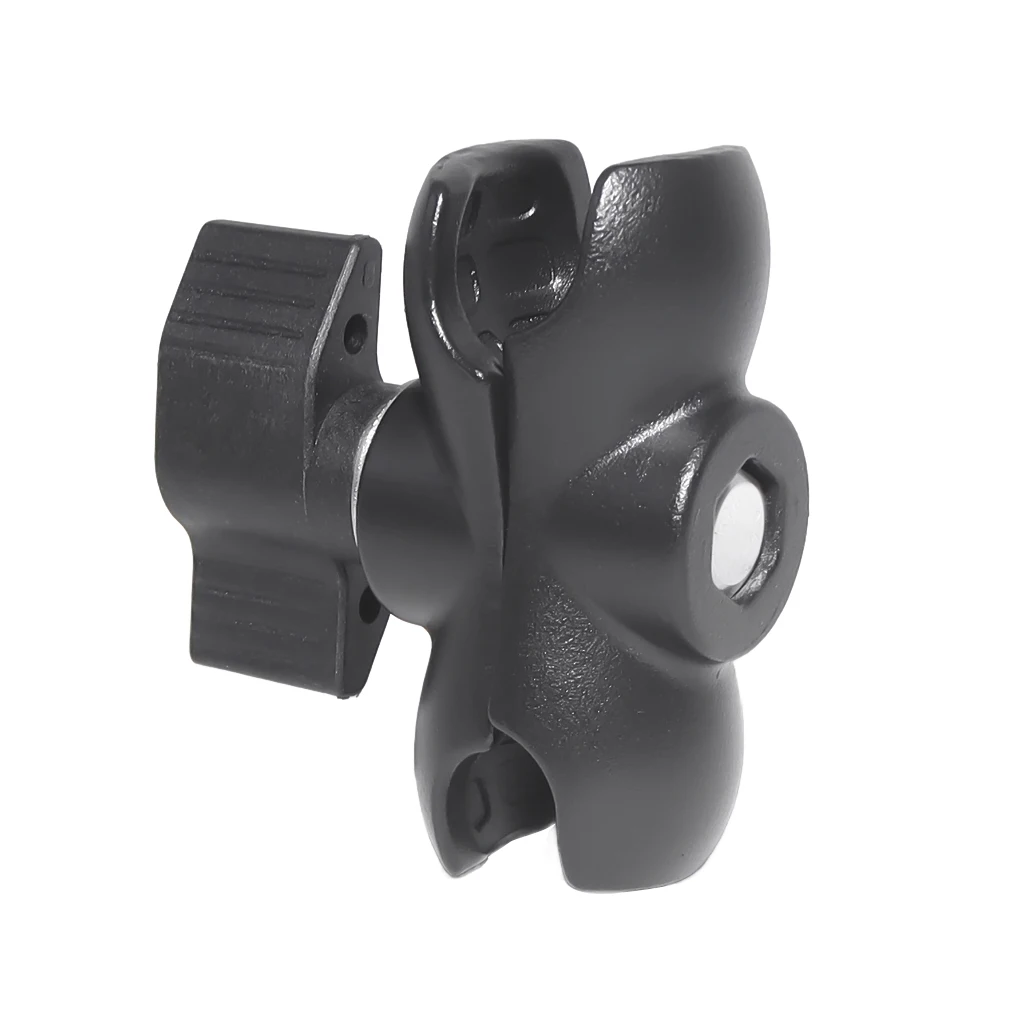 Double Socket Ball Head Mount Arm Bicycle Motorcycle Camera Holder 55mm 95mm 1-inch Ball Head Base for GoPro DSLR Phone Bracket