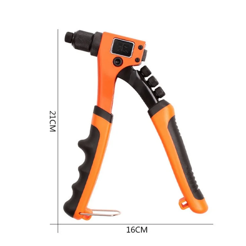 Industrial Grade Single Rivet Gun 8 Inch Household Labor-saving Manual Core Pulling Nail Gun Rivet Tool 2.4/3 2/4.0/4.8mm