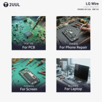 2UUL SC95 LQ Wire Conductive Silver Paste High Performance for Mobile Phone Motherboard PCB and Screen Flex Cable Repair Tools 5