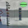 200/300Sheets Transparent Sticky Notes Self-Adhesive Reading Annotation for Book Notepad Bookmark Memo Pad Index Tab Stationary 3