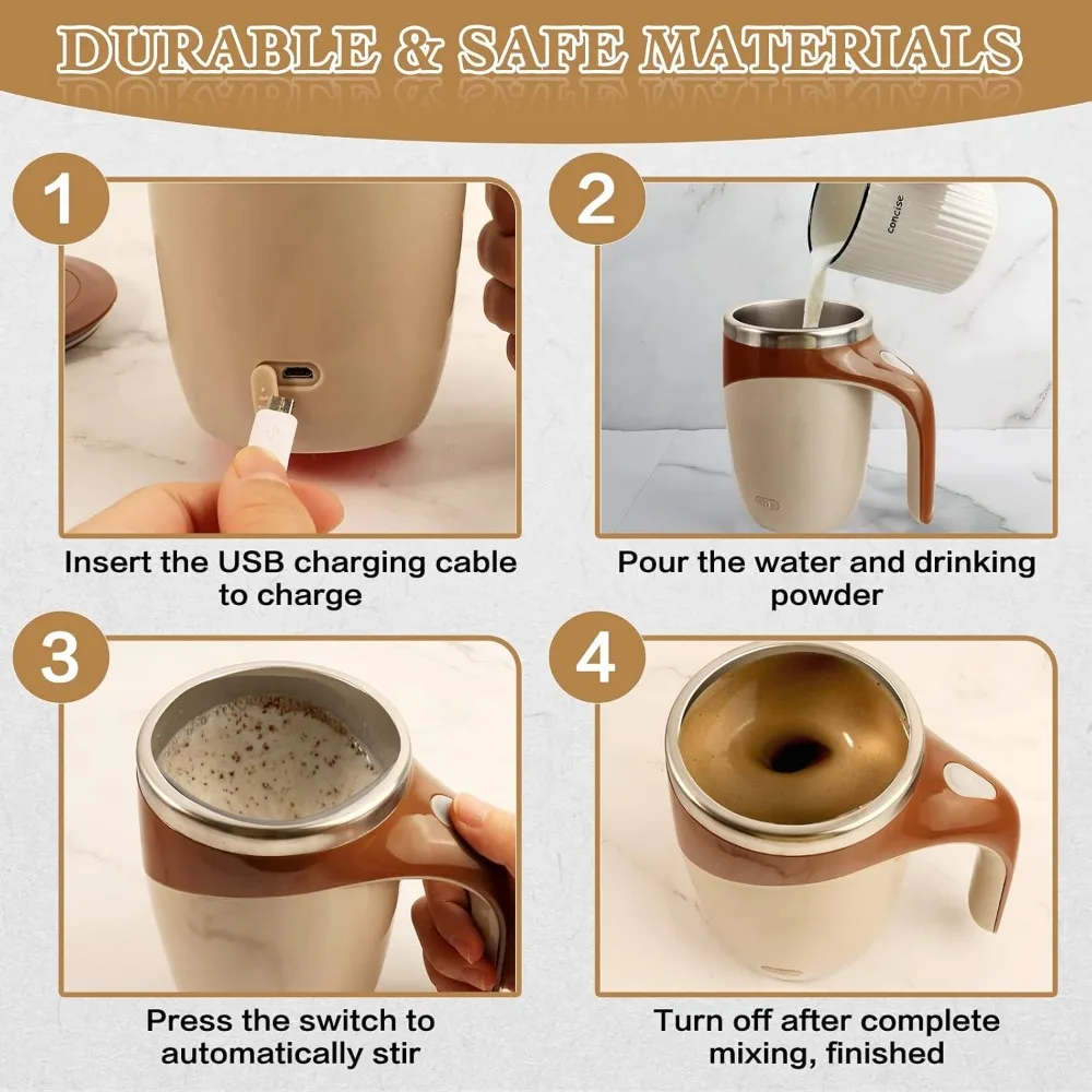 Rechargeable Magnetic Coffee Mug - كوب قهوة مغناطي...