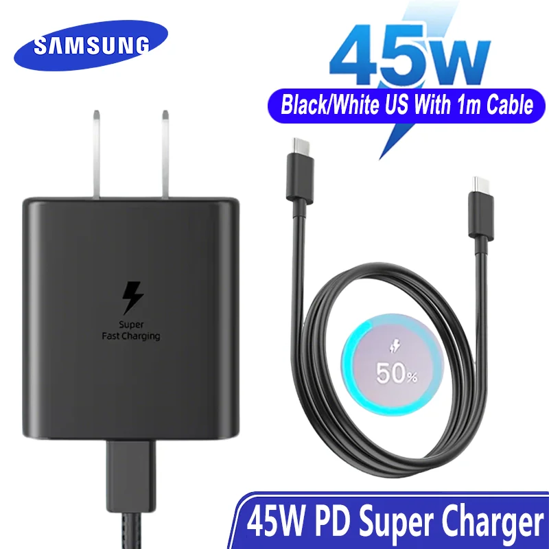 SAMSUNG 45W Fast Charging USB-C Wall Adapter