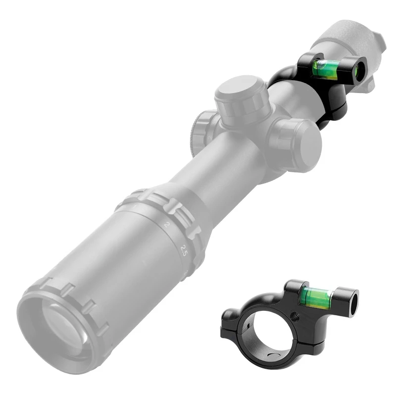 Rifle Scope Bubble Level 30mm Diameter Tactical Sight Mount Rings Adapter Hunting Accessories scope bubble level