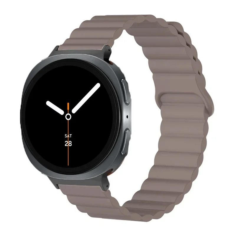 Magnetic Loop Silicone Sport Bracelet Wristband Strap