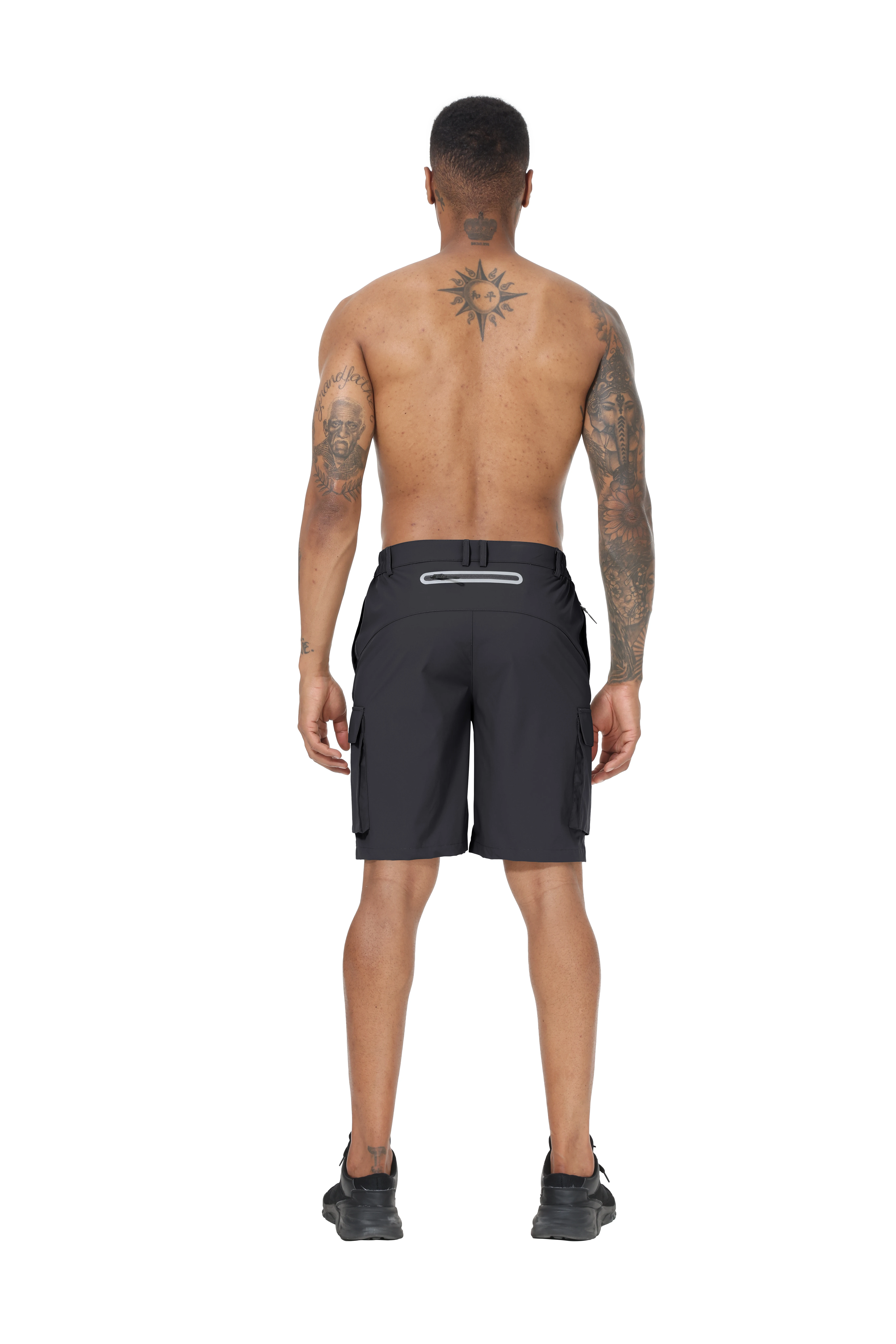 Sommer Männer Cargo-Shorts Taktische Kurze Hosen Wasserdicht Schnell Trocknend Laufen Angeln Casual Sport Shorts – Detail 7