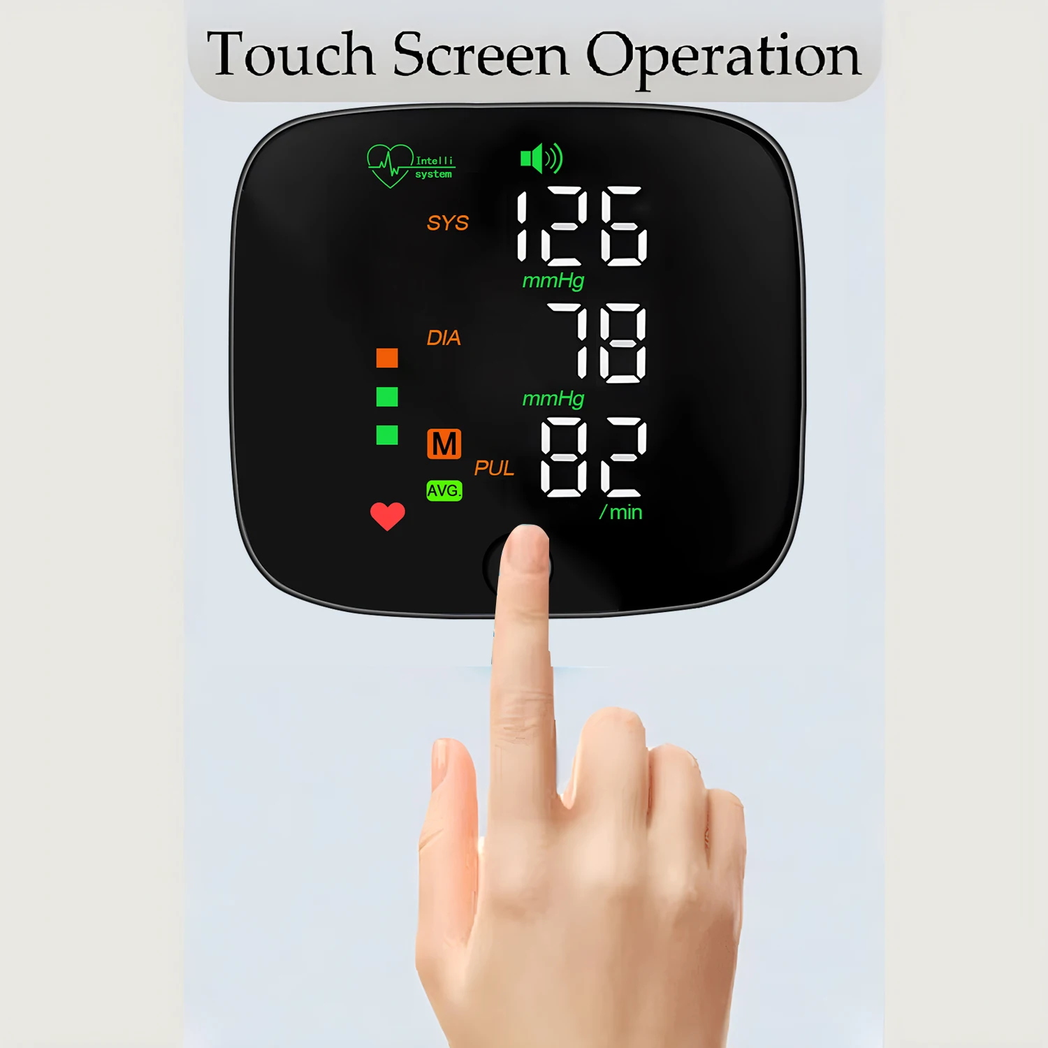 Rechargeable Wrist Blood Pressure Monitor Medical English Voice Tensiometro Health Sphygmomanometer Tonometer Heart Rate Pulse