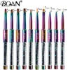 BQAN Rainbow Nail Brush Gel Brush For Manicure Acrylic UV Gel Extension Pen For Nail Polish Painting Drawing Brush Paint Tools 3